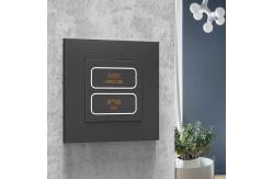 China UK Square Box Modbus Wall Switch , Rs485 Switch Plastic Push Button supplier