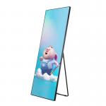 Indoor Customized Led Display Mirror Digital Signage Poster Stand 140 Degree for sale