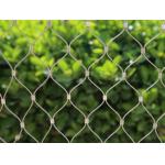 No Toxic Flexible Stainless Steel Mesh Netting , Wire Rope Mesh Solid Structure for sale