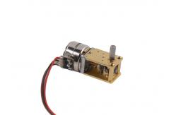 China 2 Phase 15mm Micro Precision Geared Stepper Motor With Worm Gearbox supplier