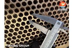 China ASTM B171 C46400 Naval Brass Tubesheet For Heat Exchanger And Boiler supplier