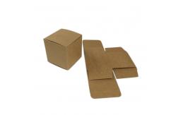 China Foldable Recycled Soap Packaging Flat Pack Cardboard Boxes Essential Oil Perfume Bottle supplier