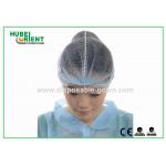 OEM Polypropylene Disposable Head Cap Single / Double Elastic 19 20”