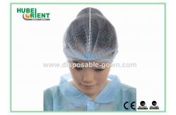 China OEM Polypropylene Disposable Head Cap Single / Double Elastic 19 20” supplier