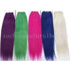 Colored Straight Non Remy Human Hair  for sale