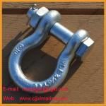 Hardware Steel Galvanized Shackle for sale