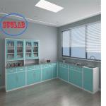 Adjustable Shelves Medical Cabinet Hospital Furniture Customizable Features for sale