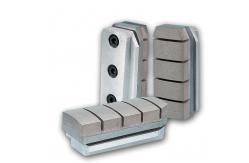 China No 249 Grit 4 Segment Concrete Diamond Grinding Blocks ODM Terrazzo supplier
