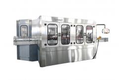 China Complete Glass Bottle Orange Apple Beverage Filling Machine With 1 Year Warranty supplier
