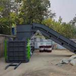 100 Ton 200 Ton Automatic Cardboard Baler 22KW Hydraulic Scrap Baling Press for sale