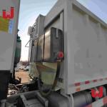WD615.69 Waste Management Front Loader 336HP Compact Garbage Truck for sale