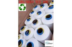 China 300D/96F Recycled Polyester Filament Yarn Quick Drying Dope Dyed supplier
