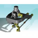 Easy Install Manual Transmission System Gear Shifting / Selecting Cable Control Lever for sale