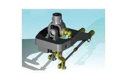 China Easy Install Manual Transmission System Gear Shifting / Selecting Cable Control Lever supplier