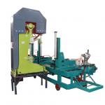 MJ3310 Vertical wood cutting band saw, log sawing sawmill machine with CNC Carriage for sale