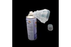 China Durable Plastic Aerosol Oxygen Spray Cap Oxygen Spray Valve With Nozzle supplier