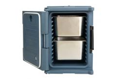 China Front Loading Insulated Food Pan Carrier , Polyurethane Foam Food Pan Carrier 6 Layer supplier