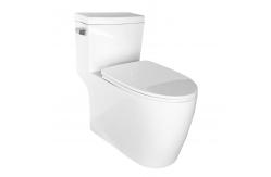 China High Efficiency White One Piece Tall Elongated Toilets Bowl MAP800G supplier