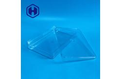 China 330ml Square Plastic Stackable Storage Boxes With Removable Lid supplier