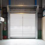 Rmote Control Aluminum Alloy Security Door Rolling Up Door For Warehouse for sale