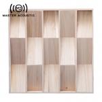 Modular Acoustic Diffuser Panels MLS Wood Diffuser Panels Fireproof For Contractor Acoustic Applications for sale