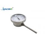 Industrial Grade WSS-411W Bimetal Thermometer with Custom Stem Length for sale