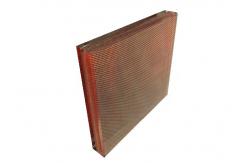 China PVB Luxury Metal Mesh Laminated Glass Space Partition supplier