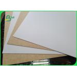 450gsm  FSC Certified Clay Coated Kraft Back Food Grade Paper Roll / White Liner Paper For Packing for sale
