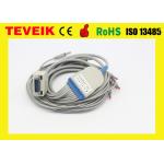 ECG cable with integrated 10 lead wires for Fukuda ME EKG machine