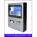Stylish Wall Mount Kiosk With Barcode Scanner And Thermal Printer