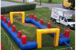 China Human Foosball Inflatable Game supplier