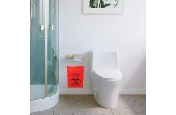 China LDPE Red Bag Biomedical Waste With Double Adhesive Tapes supplier