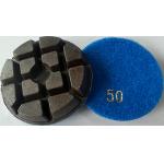 China 3 Sharp Diamond Polishing Pads 50# 100# Grit For Marble / Terrazzo Floor Leveling factory