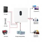 Three-Phase Solar Inverter with 5kw 6kw 8kw 10kW Output Power and IP65 Waterproof Rating for sale