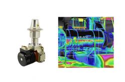 China LS734 320x256 MWIR Cooled Thermal Imaging Sensor For Gas Leak Detection supplier