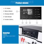 10KW Stackable Lithium Battery Home Inverter Hybrid Solar System
