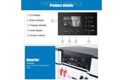 China 10KW Stackable Lithium Battery Home Inverter Hybrid Solar System supplier