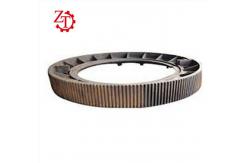 China 10Module To 70Module Big Ring Gear For Rotary Kiln And Ball Mill supplier