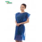 Disposable 45gsm Nonwoven Patient Isolation Gown Without Sleeves for sale