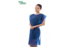 China Disposable Polypropylene Isolation Gown With Knitted Wrist supplier