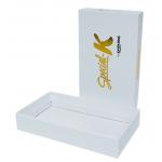 White Cardboard Foil Stamping Electronics Packing Boxes For Electronic Cigarette
