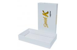 China White Cardboard Foil Stamping Electronics Packing Boxes For Electronic Cigarette supplier