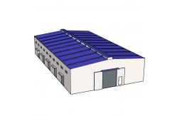 China Bolt Connection Peb Structure Industrial Warehouse Steel Structure With Galvanizing supplier