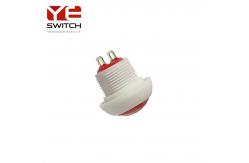 China 12mm Waterproof Push Button Switch Normal Close Electrical Safety Switch 125VAC supplier