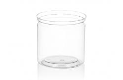 China Aritight Clear Plastic Packaging Tubes , Blowing Easy Open End PET Tube supplier