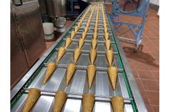 China Cast Iron 47 Baking Plates Rotating Wafffle Cone Machine supplier
