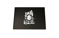 China Black Shipping Corrugated Cardboard Shipping Box Foldable Paper Printing supplier