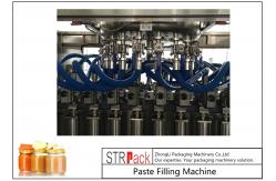 China Automatic Linear Baby Food Paste Filling Machine With Servo Driven Pump supplier