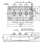 IGBT Power Module 2MBI400L-060 IGBT(600V 400A)  FUJITSU IGBT Power Module for sale