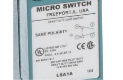 China 600VAC 10A Heavy Duty Limit Switch Side Rotary Silver Plated supplier